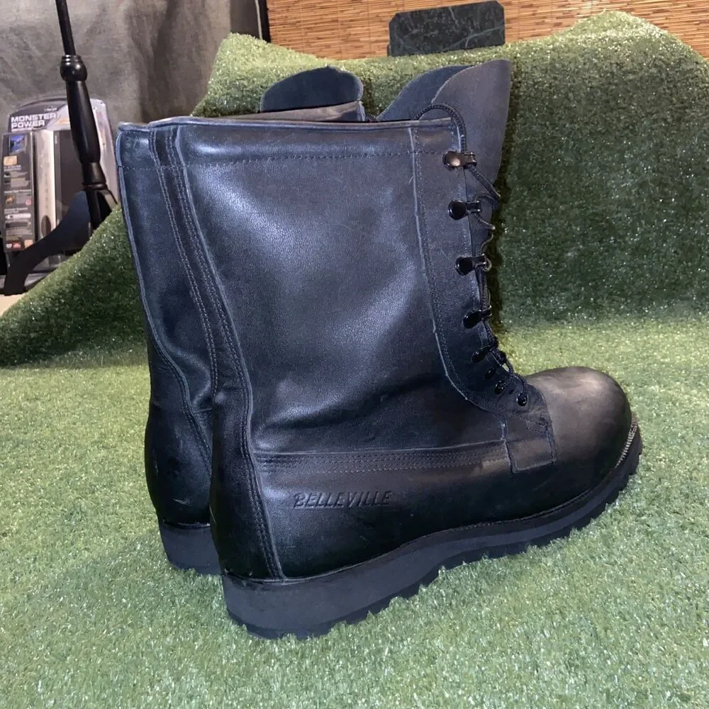Belleville Gore Tex Best Defense Military Boots Leather Men’s 13 Combat Shoes
